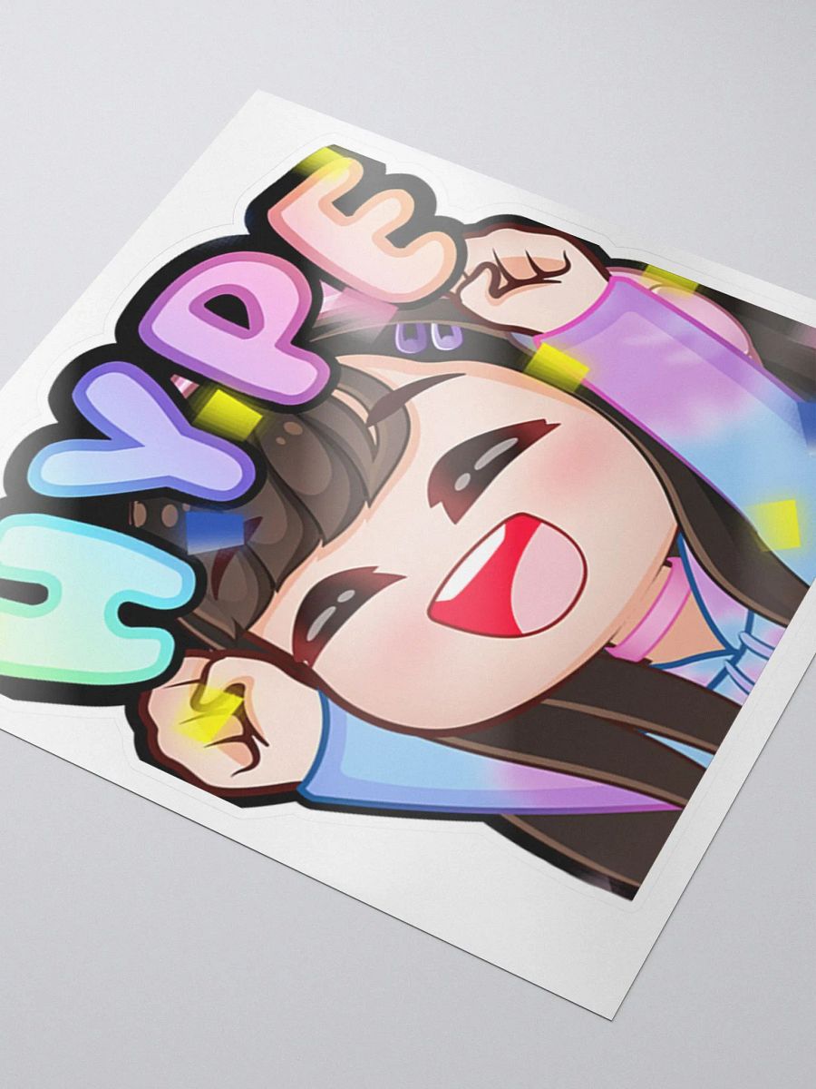 PeachyKat Hype Sticker product image (3)