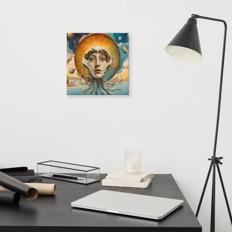 Aquarius - Salvador Dalí Zodiac Decoded: Unveiling Dalí's Surreal Cosmic Delirium product image (16)
