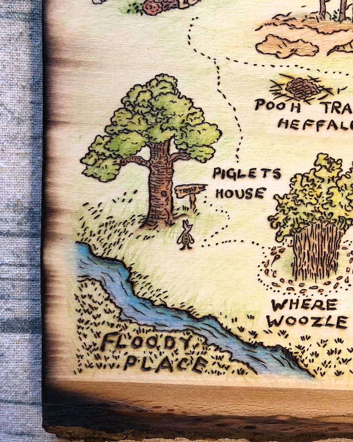 100 Aker Wood Map product image (2)