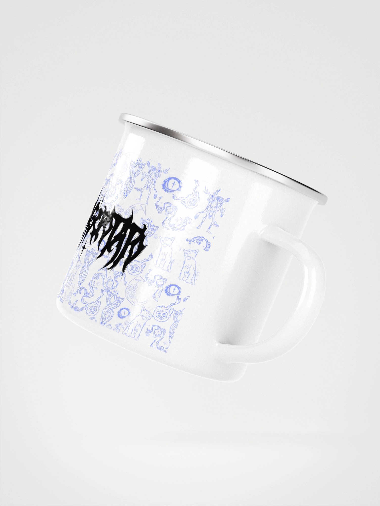 Suck a Badge Down Enamel Mug ( LIMITED EDITION ) product image (3)