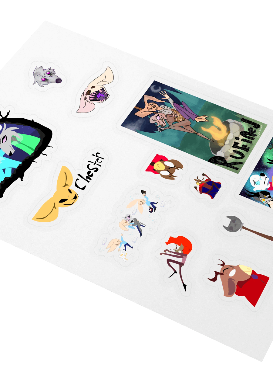 Rueined season 1: Sticker Set product image (2)