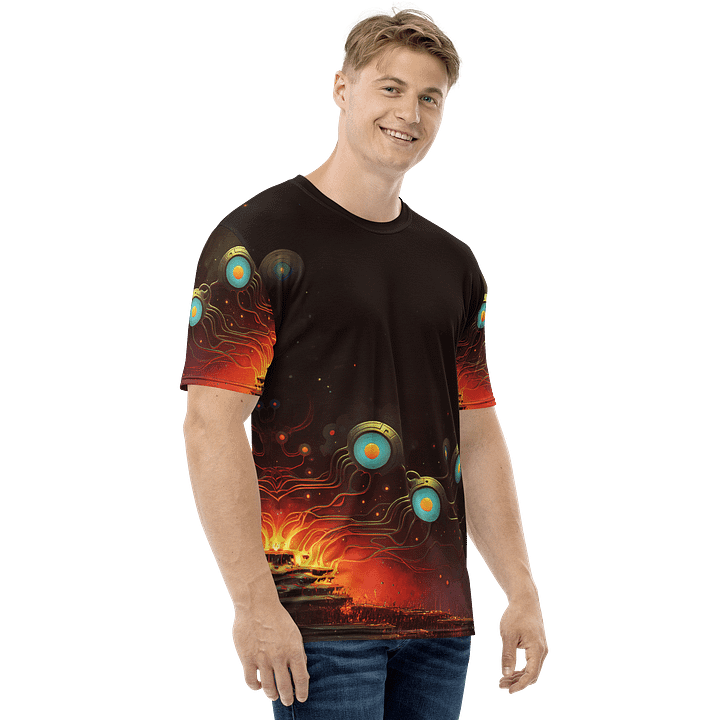 Tech All-Over Print T-Shirt product image (1)
