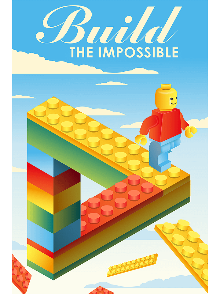Build The Impossible Triangle | Limited Edition Poster product image (1)