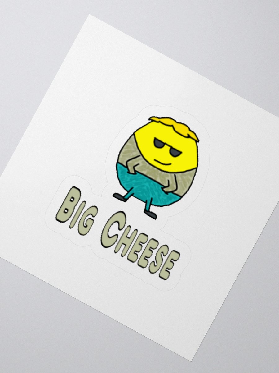 big cheese sticker product image (4)