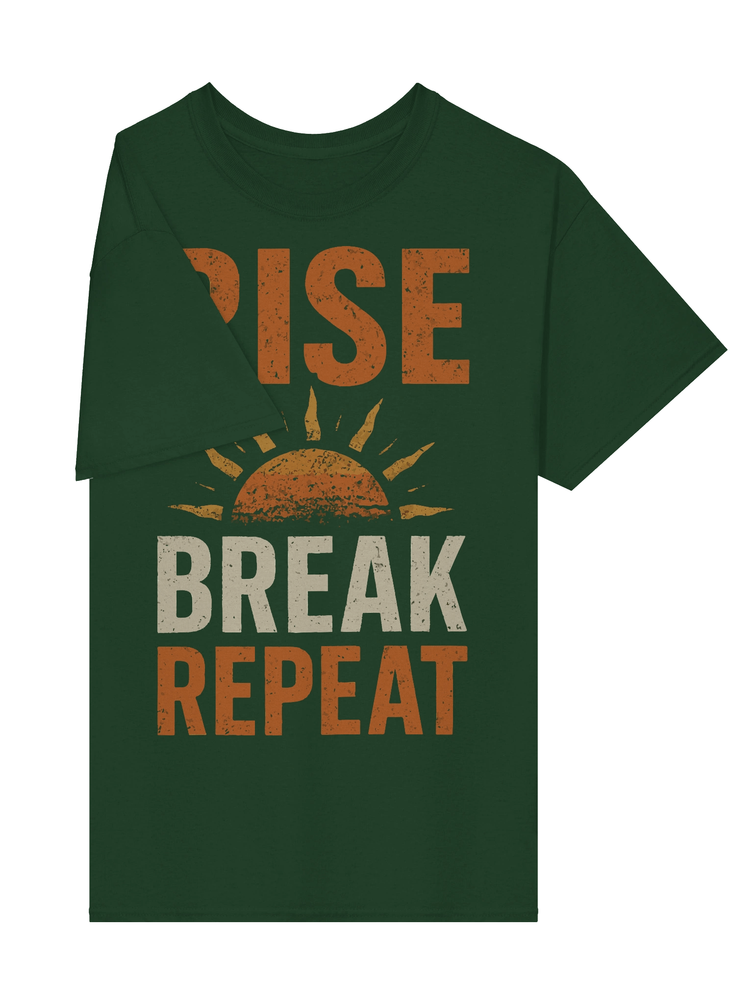 Rise • Break • Repeat – Motivational Sunrise Tee product image (4)