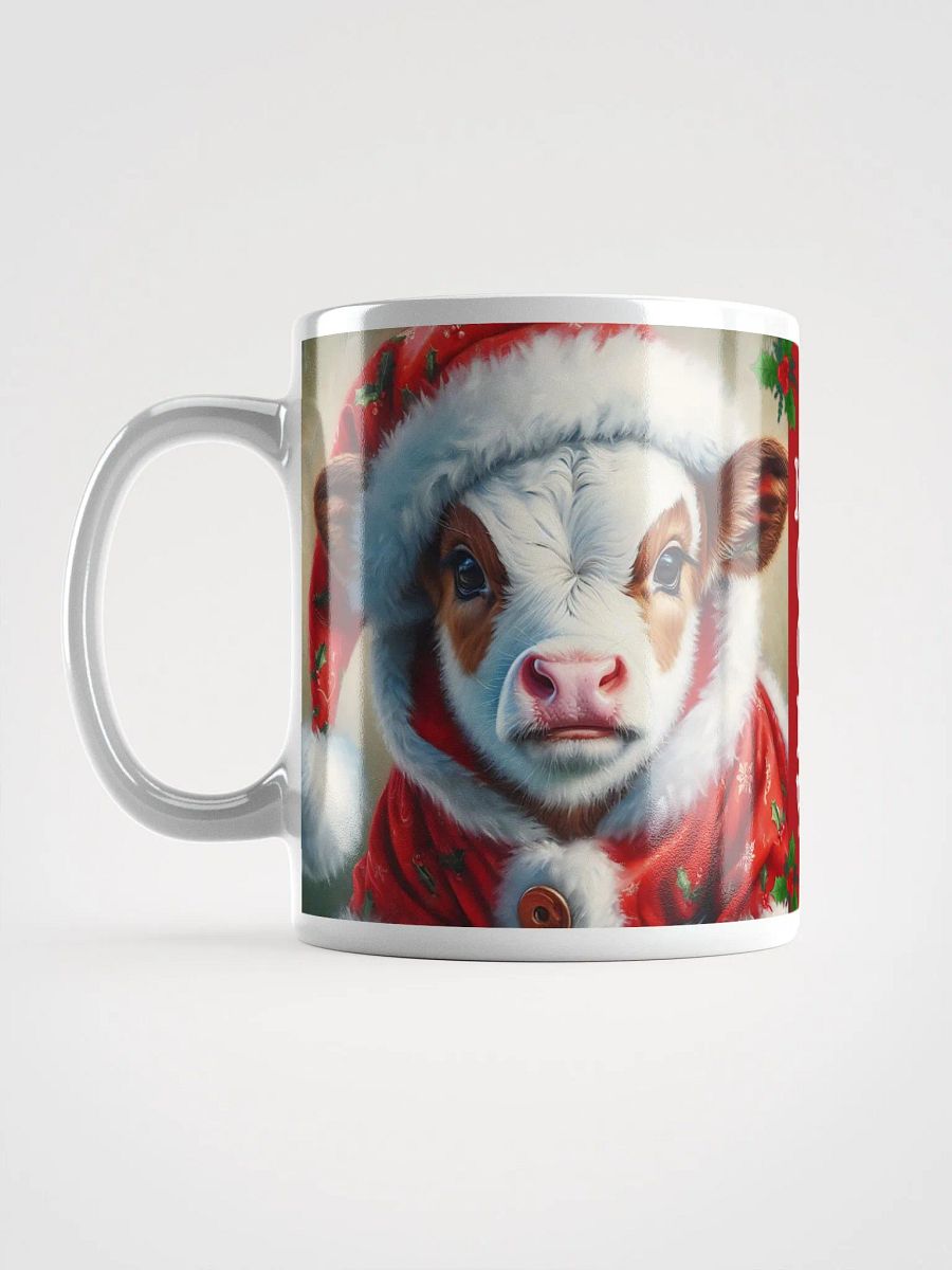 Happy Holidays Mooey Christmas Winter Vibes Cow White Mug product image (6)