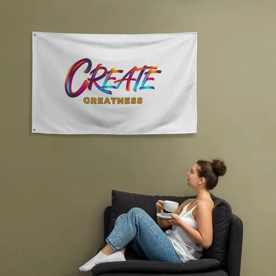 Create Greatness Flag product image (12)