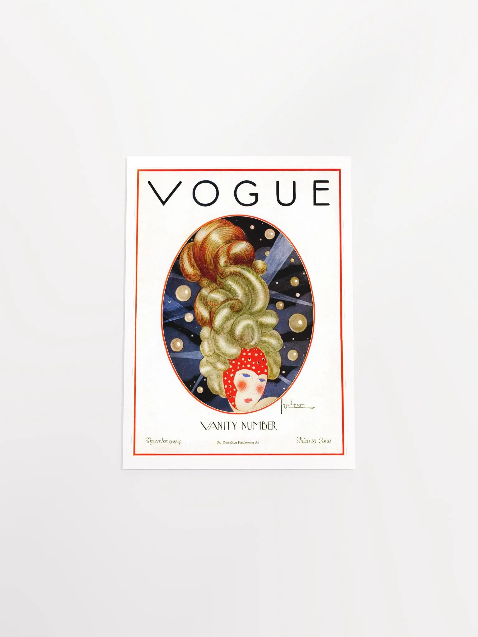 Vintage Vogue Cover Print 1924 product image (30)
