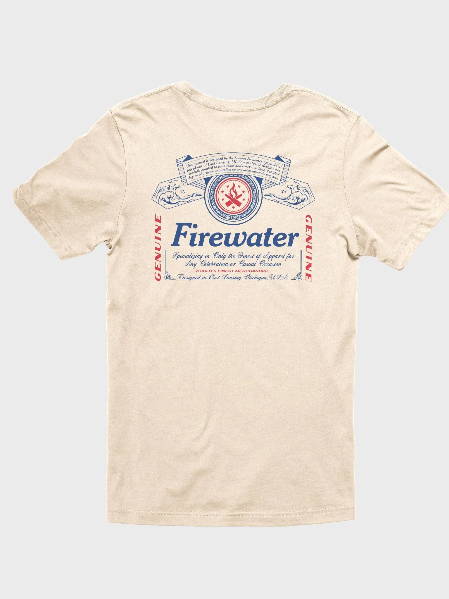 Firewater Bowtie Tee | Light product image (2)