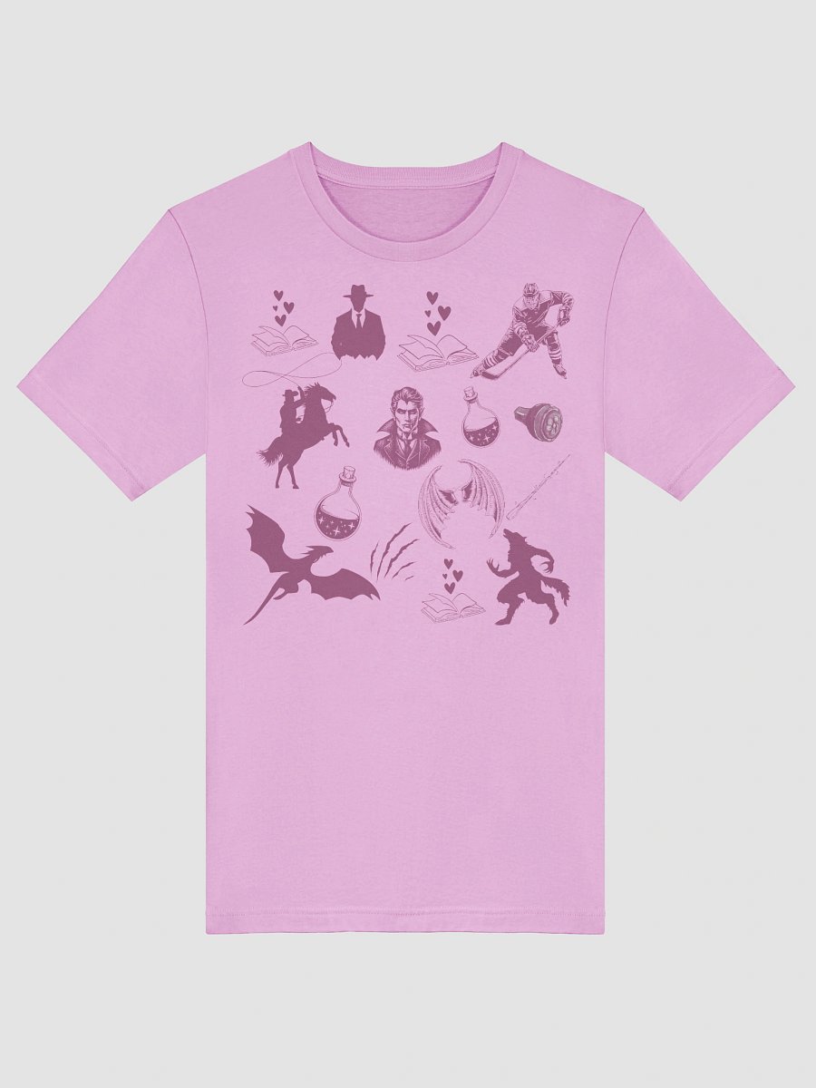 Romantically Inked Bookish Graphic Tee product image (5)
