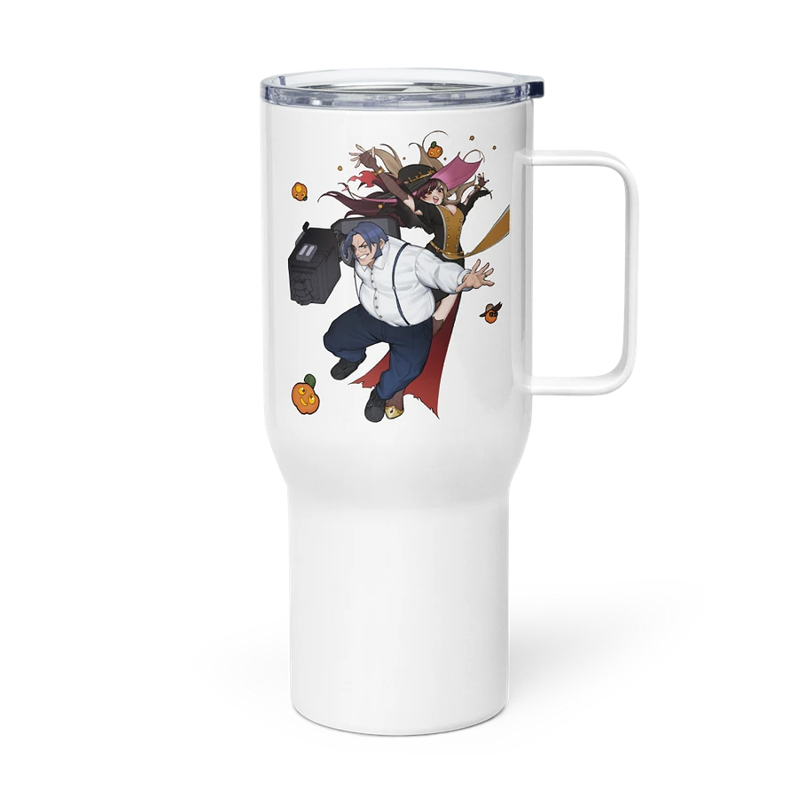 MageHouse: Pumpkin & Mecha - Travel Mug w/ Handle product image (1)