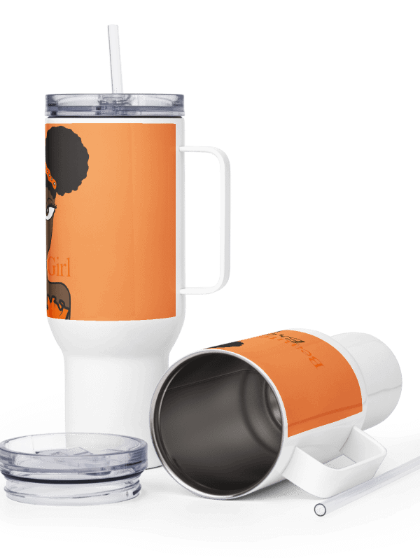 Beautiful Brown Girl Chocolate Travel Mug product image (5)