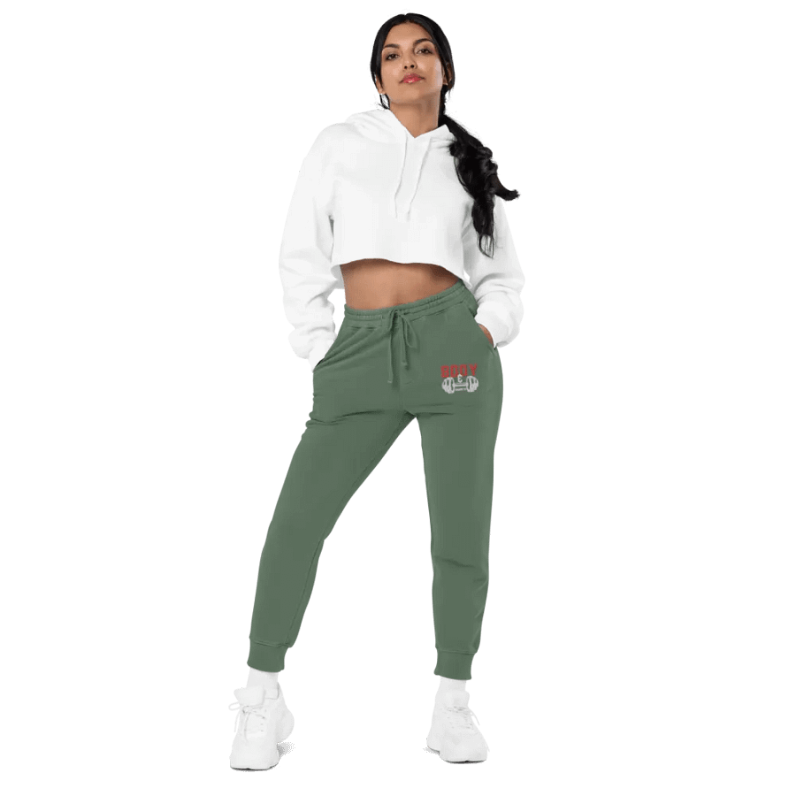 Pigment dyed unisex joggers product image (6)