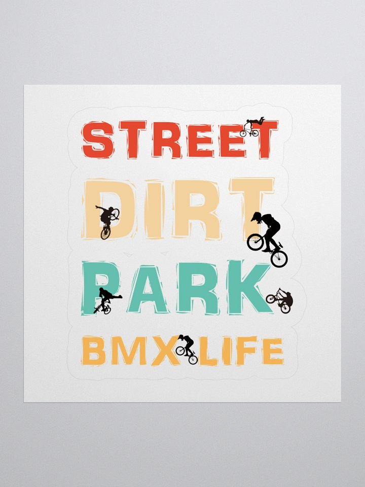 BMX Life Kiss Cut Stickers product image (2)