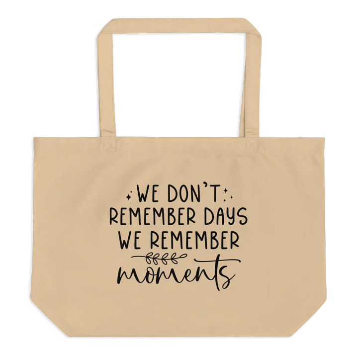 We Remember Moments Tote product image (1)