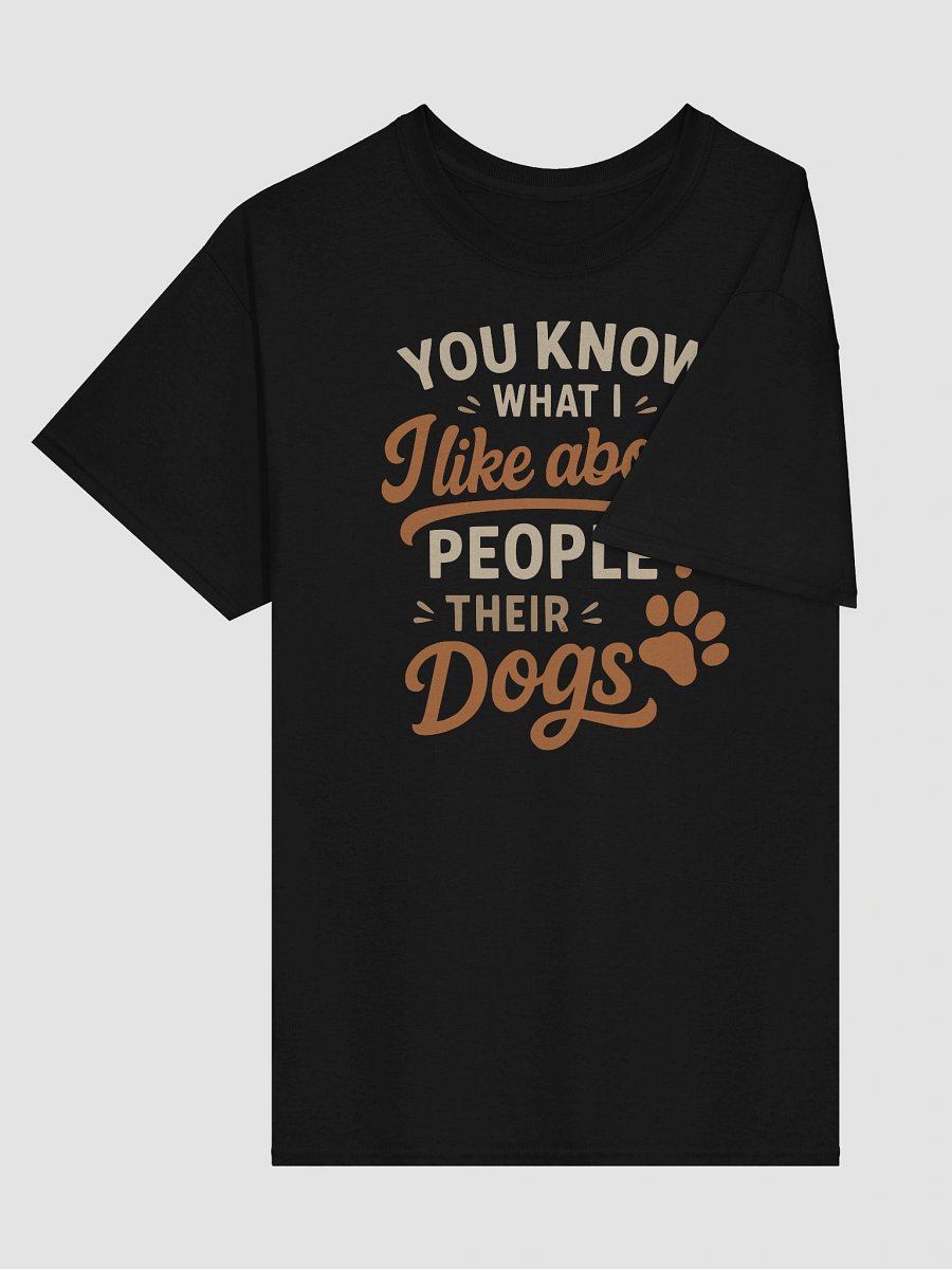 Funny Dog People Tee – I Like Their Dogs product image (3)