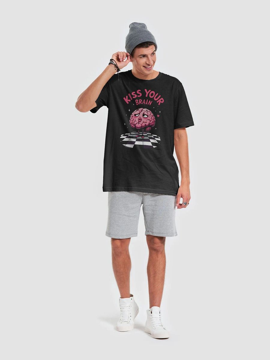 Kiss Your Brain Valentine Test Day T-Shirt product image (14)