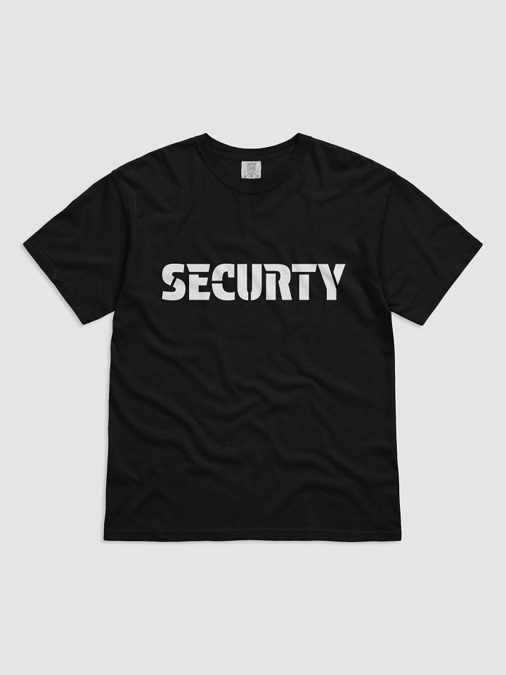Official Securty shirt for securty product image (1)