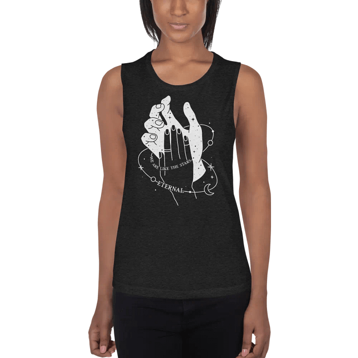 We Are Like The Stars Bella+Canvas Women's Flowy Muscle Tank product image (2)