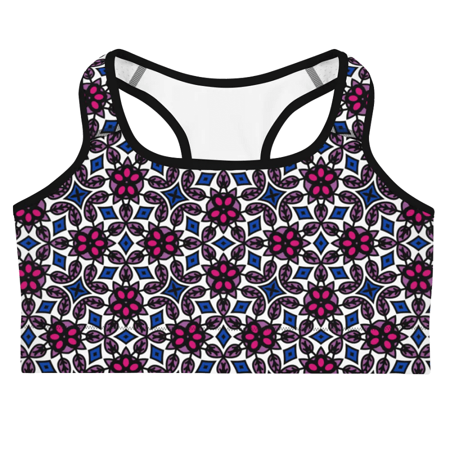 Bi Abstract (2) - Sports Bra product image (3)
