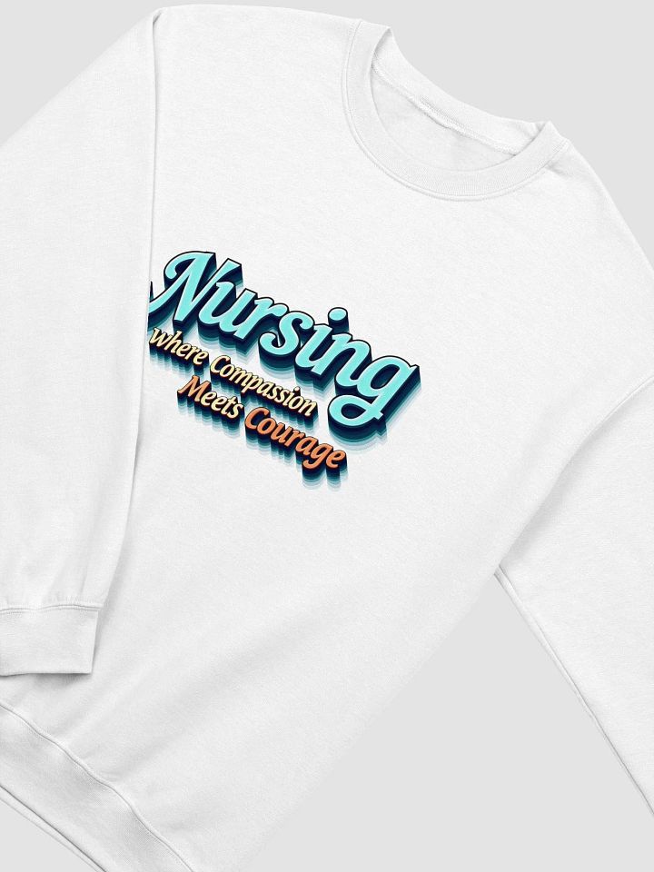 Compassionate Nursing Crewneck Sweatshirt product image (23)