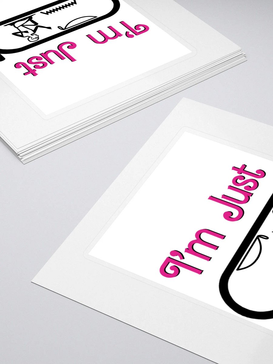 I'm Just Ken in Hieroglyphs Sticker product image (12)