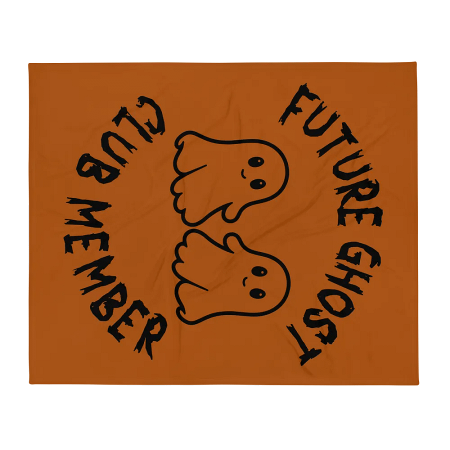 Future Ghost Club Member Blanket product image (1)