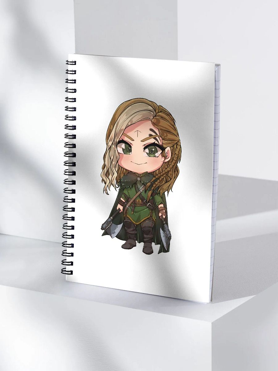 Queen Alpha Jen Character Spiral Notebook product image (4)