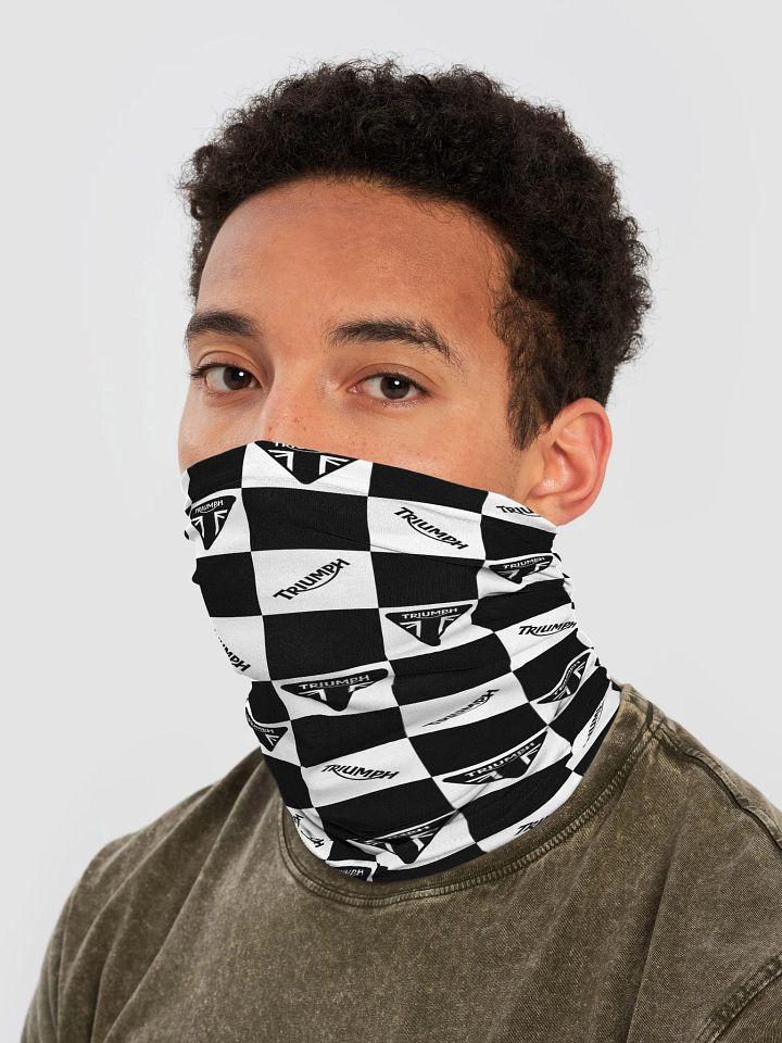 Triumph Checkerboard Neck Tube product image (2)