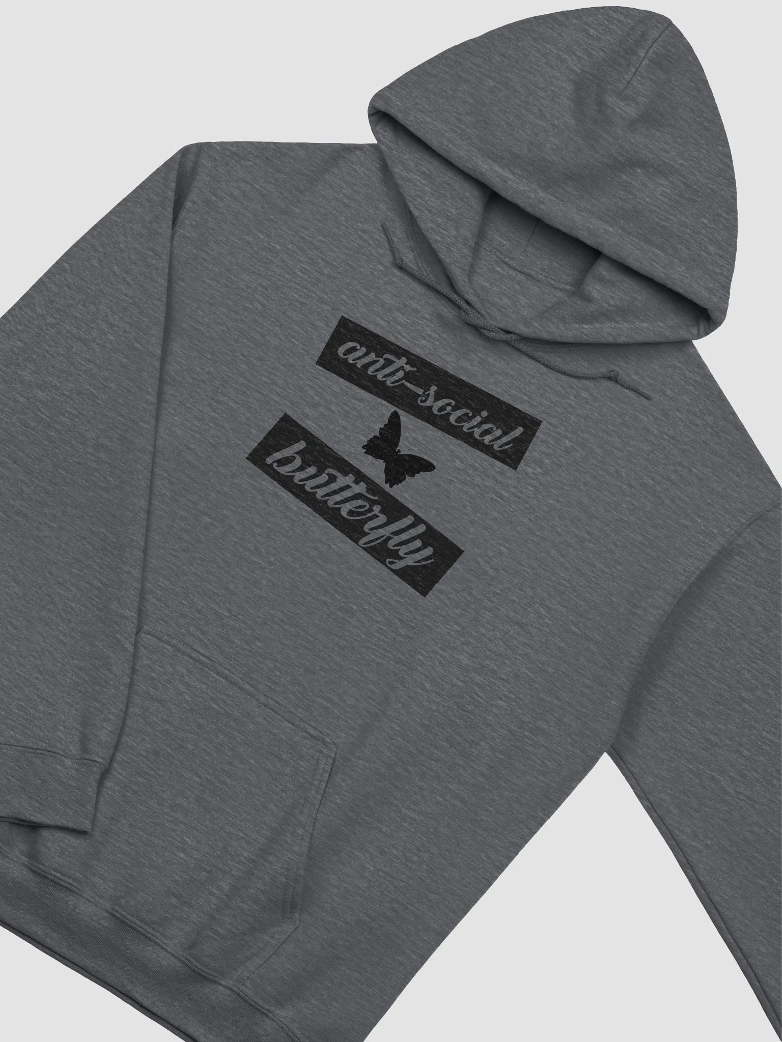 Anti-social butterfly - hoodie product image (24)