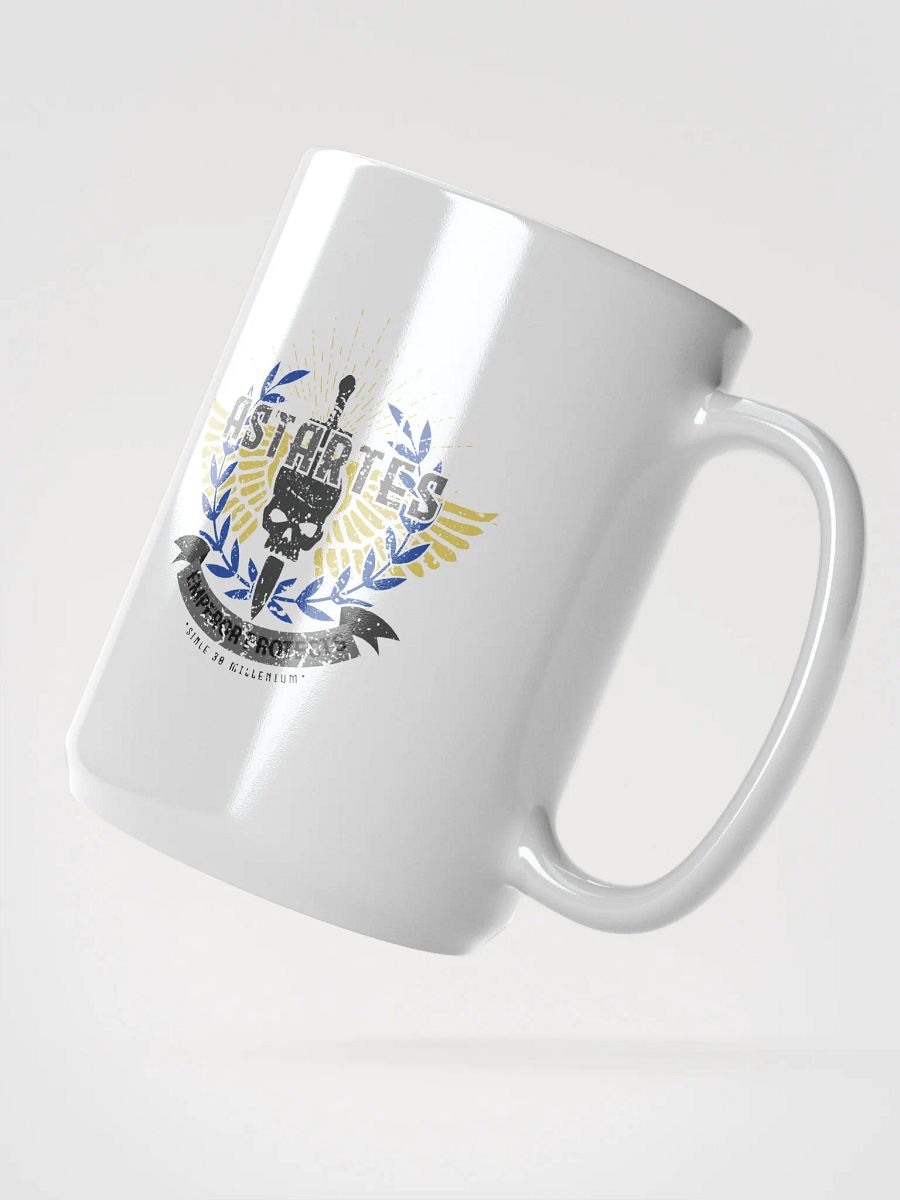 Astartes Retro Badge White Glossy Mug – Warhammer 40K product image (2)