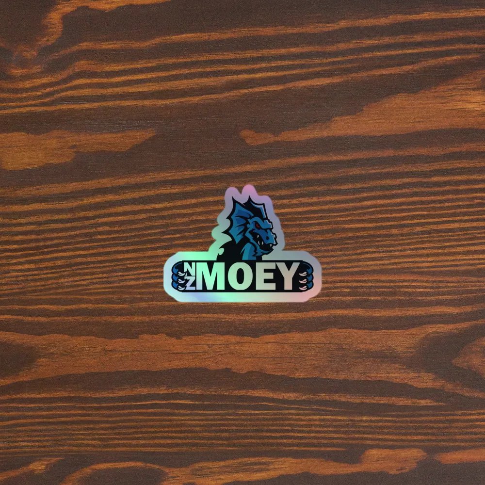 NZMOEY Kiss-Cut Holographic Sticker Sheet product image (5)