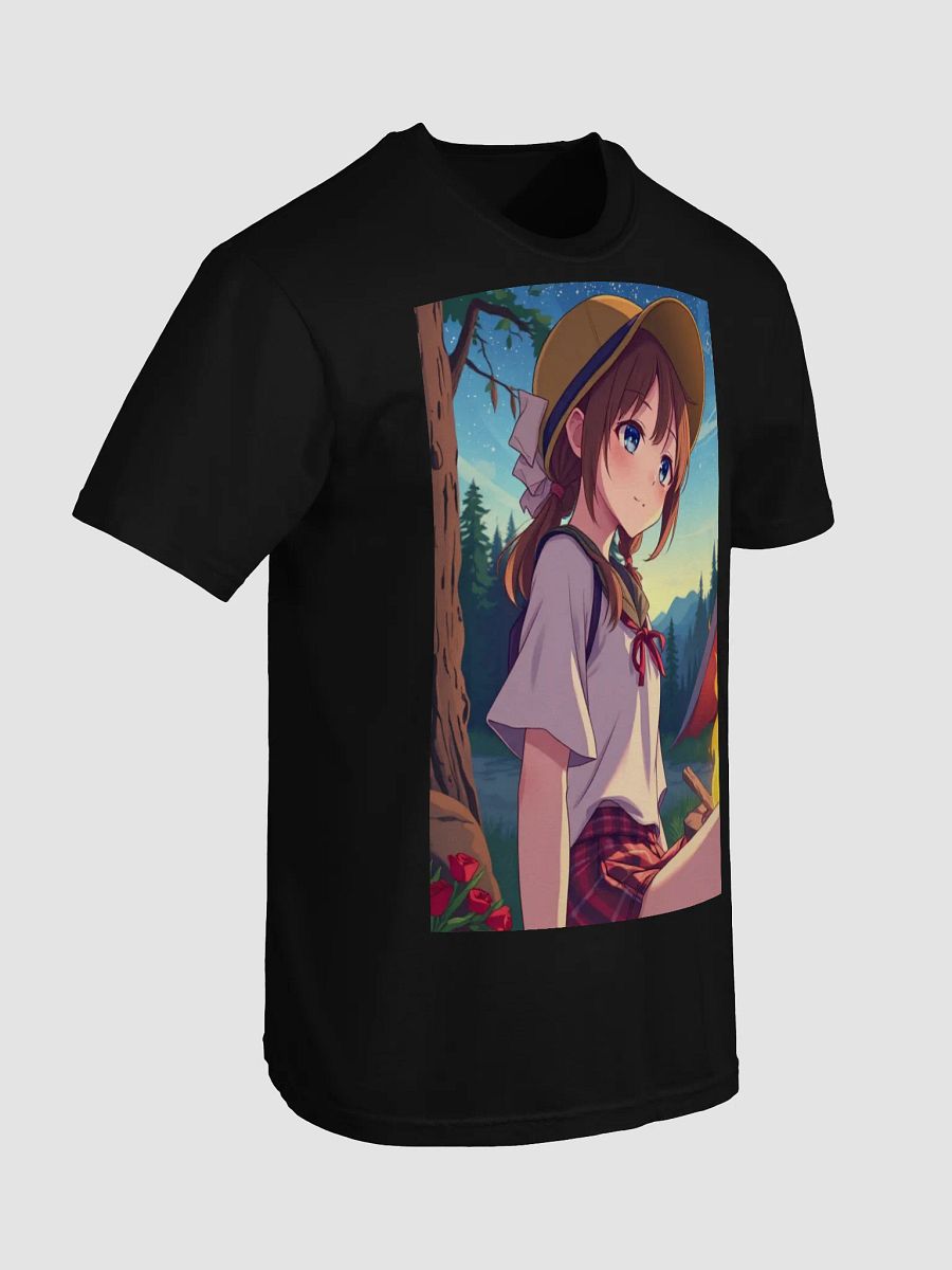 Starry Night Campfire Anime T-Shirt product image (7)