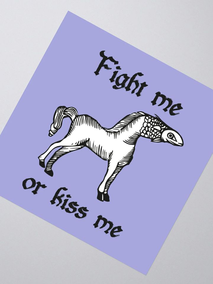 Fight Me Sticker product image (2)
