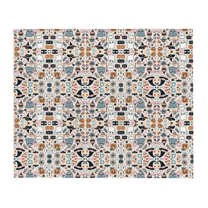 Retro Halloween Blanket product image (1)