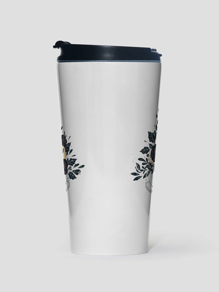 JeffBrutlag Florals and Moon Logo Travel Mug product image (1)
