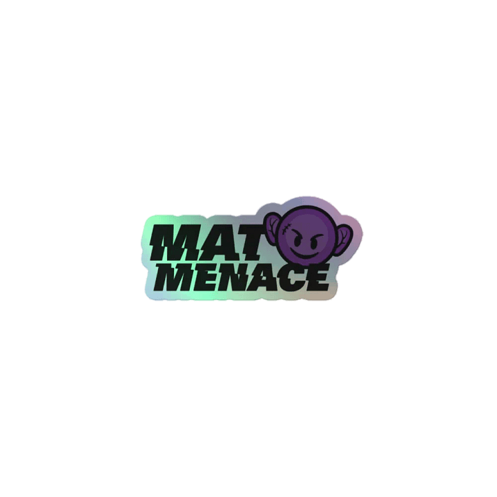 Mat Menace Logo Sticker product image (1)