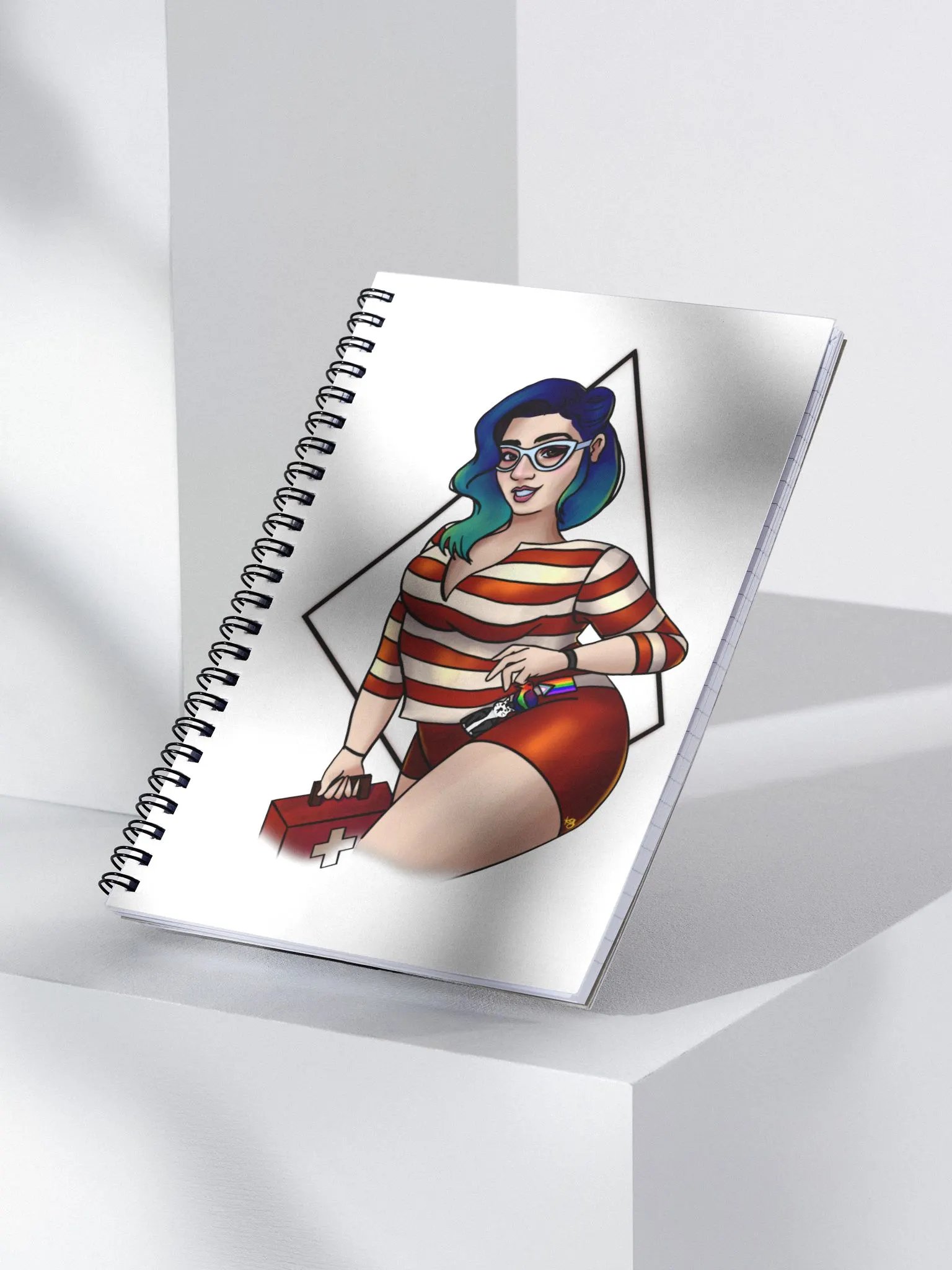 Pixel Jane Notebook product image (4)