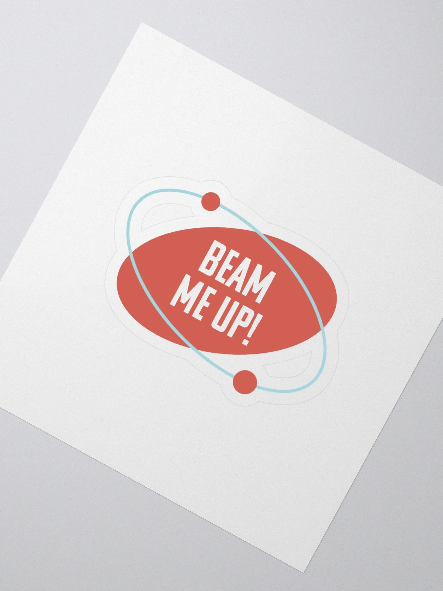 Atomic Orbit Kiss Cut Stickers product image (2)