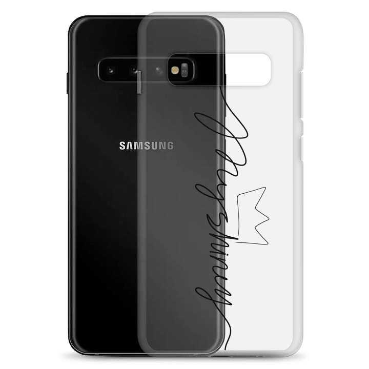 MySHINEy Clear Samsung Case (Black Ver.) product image (8)