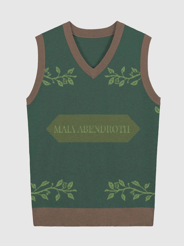 Green Holiday Vest product image (5)