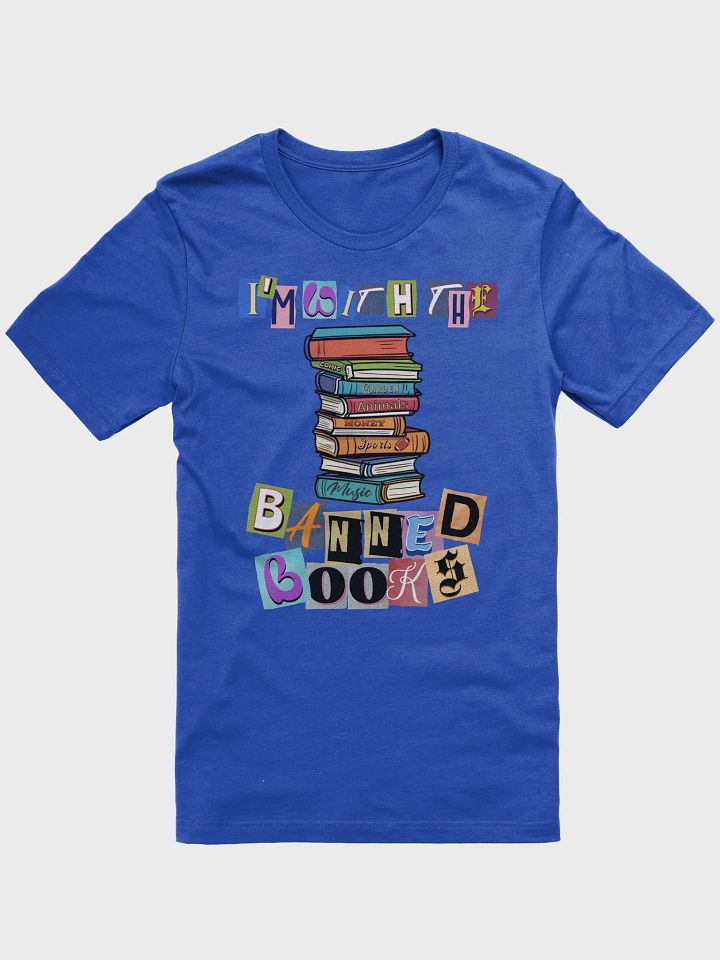 Im With The Banned Books Rebel Reader Tee product image (42)