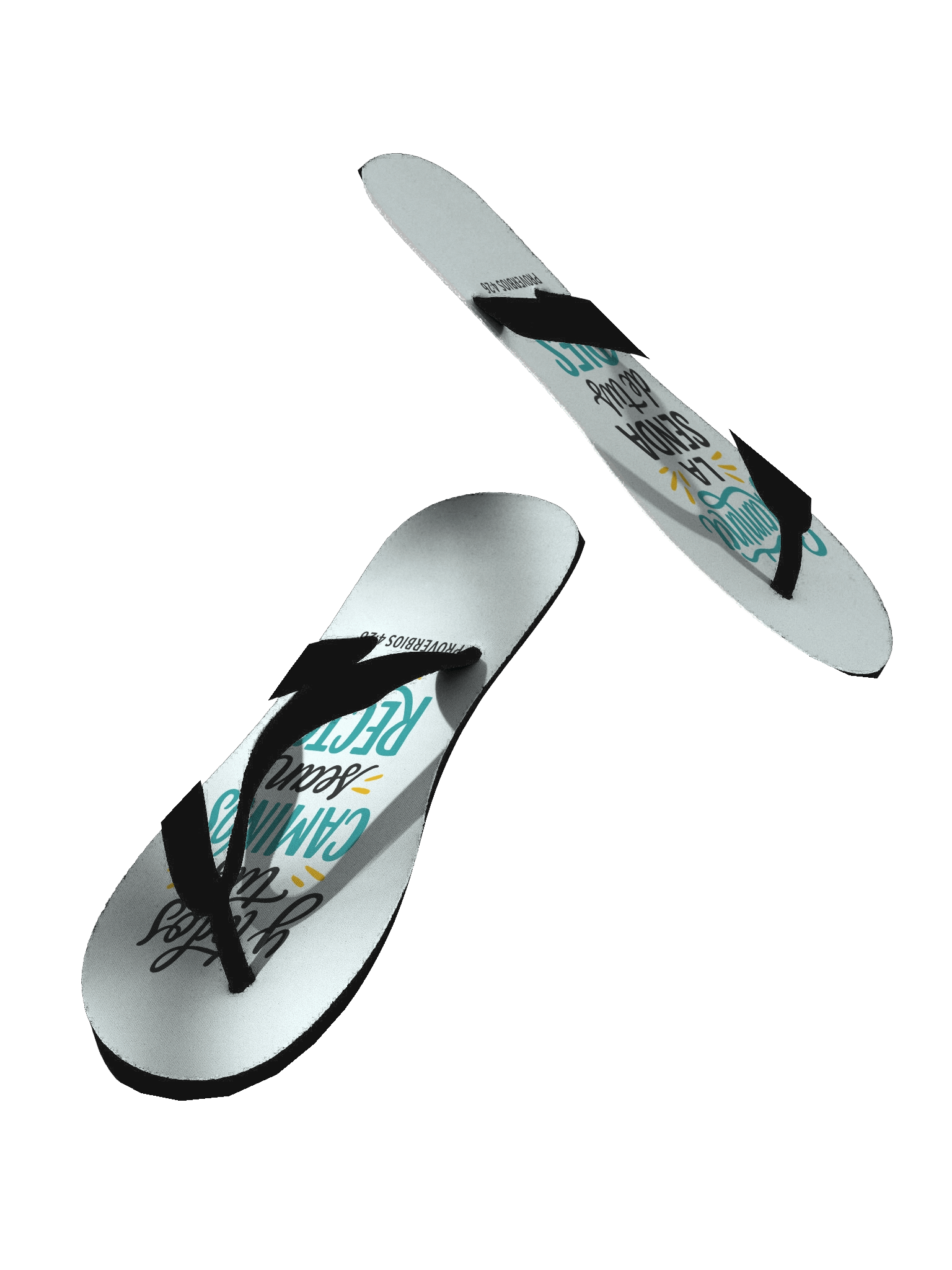 Christian Flip-Flops (Spanish Verse) – Proverbs 4:26 product image (2)