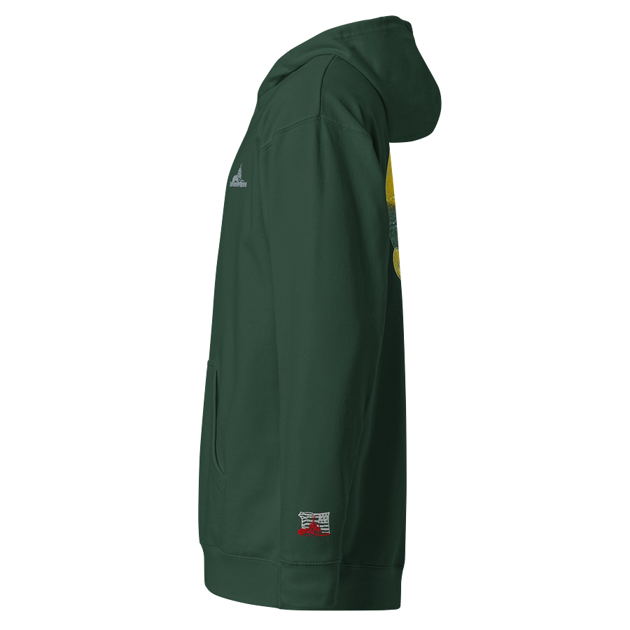 Twin anchor yellow Mount Rainier Marshall Foss - Twin Anchor Front & sleeves (embroidered) product image (3)