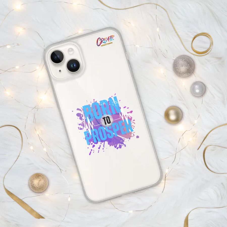 Born to Prosper iPhone Case product image (265)