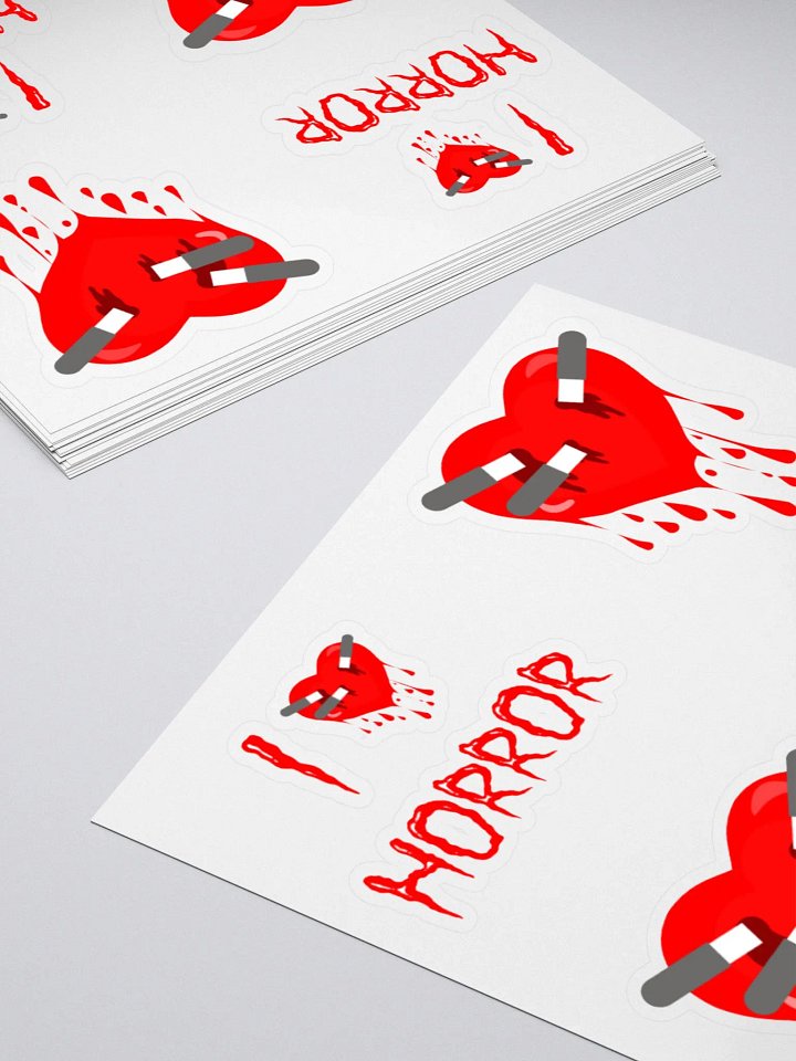 Horror Nerd Stickers product image (2)