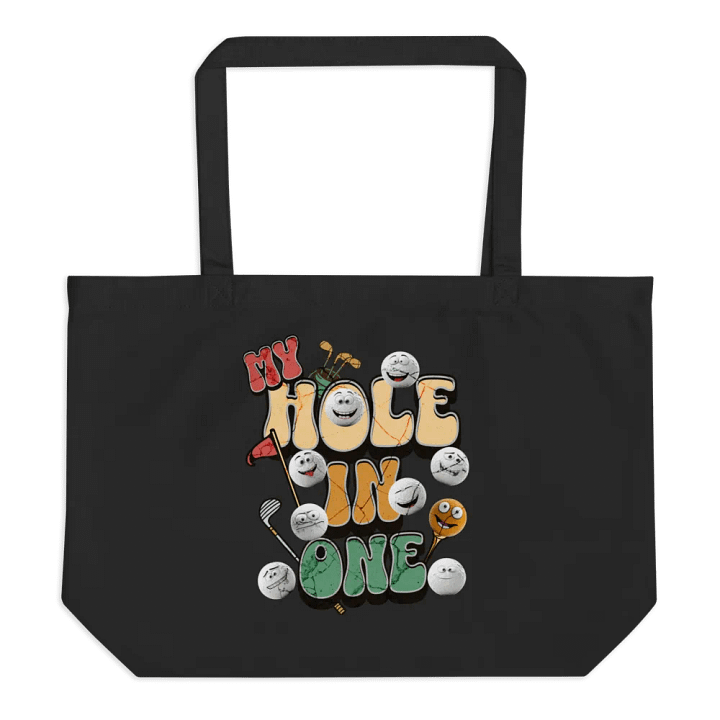 My Hole In One Smiling Golf Balls Eco Tote product image (1)