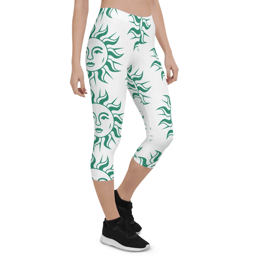 Sun Burst Capri Leggings product image (7)