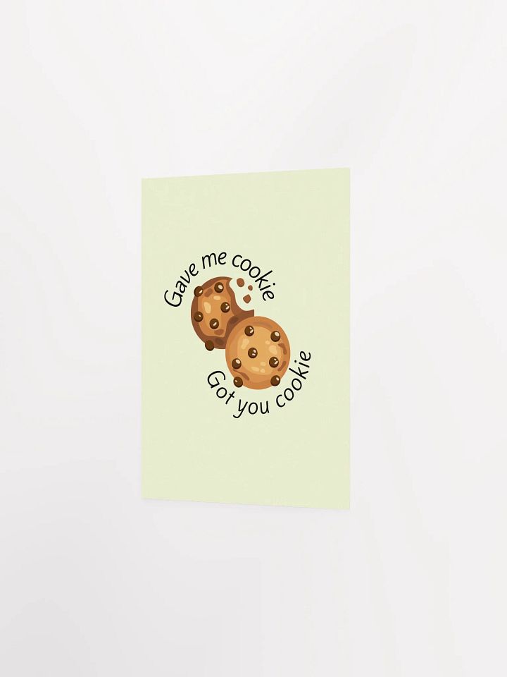 New Girl Cookie Scene Poster – “Gave Me Cookie” Enhanced Matte Art Print for Sitcom Fans product image (21)
