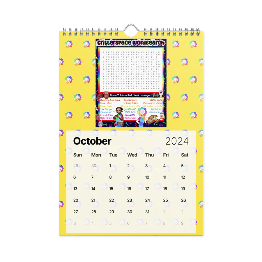 Yellow CS Activity Calendar 2024 product image (31)